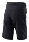 Troy Lee Youth Skyline Short Shell 2023 - Mountain Kids Outfitters: Mono Black, Back View