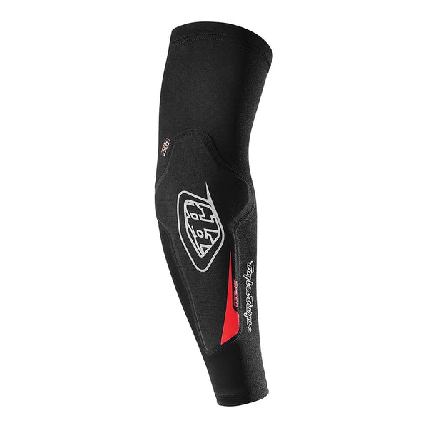 Troy Lee Youth Speed Elbow Sleeve 2023 - Mountain Kids Outfitters Canada: Black, Back View