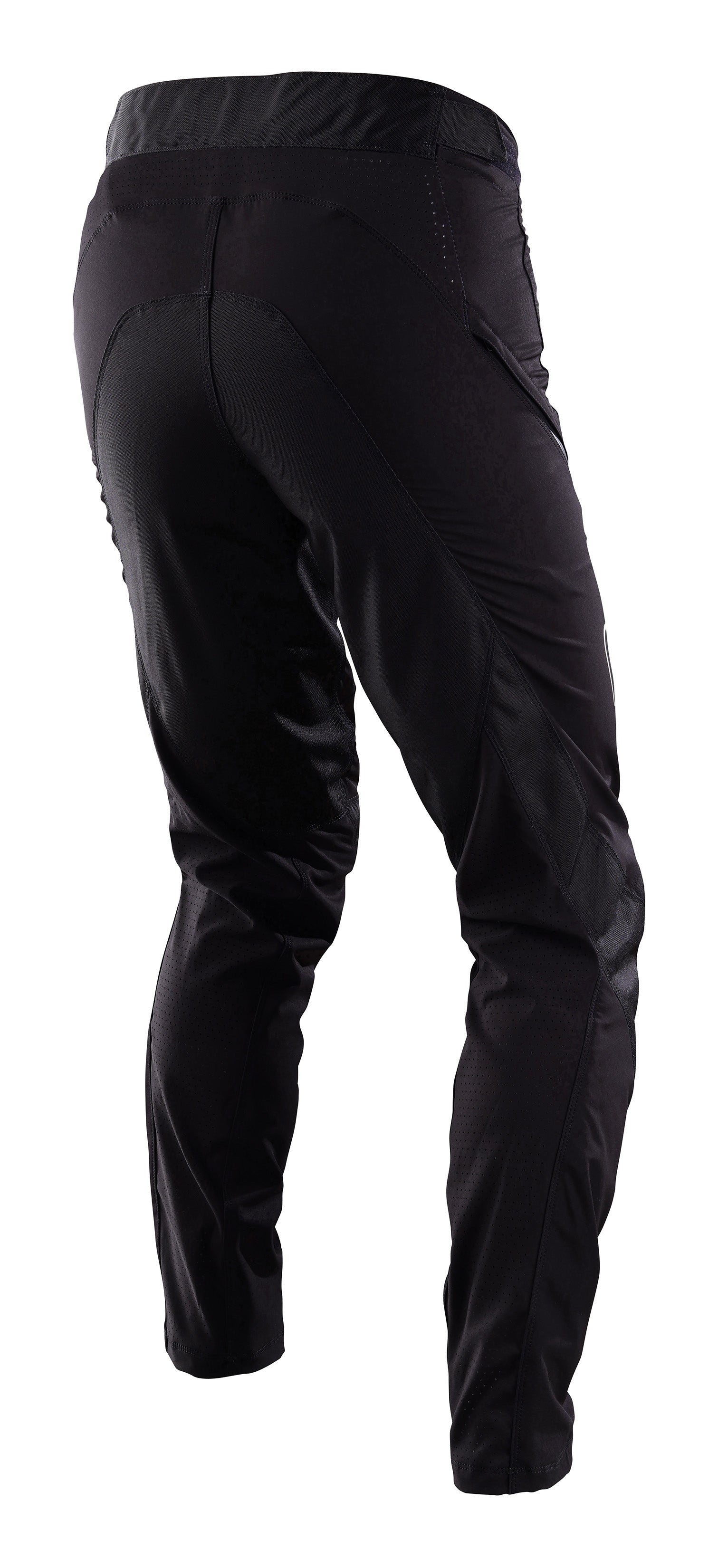 Troy Lee Youth Sprint Pants 2023 - Mountain Kids Outfitters: Mono Black, Back View