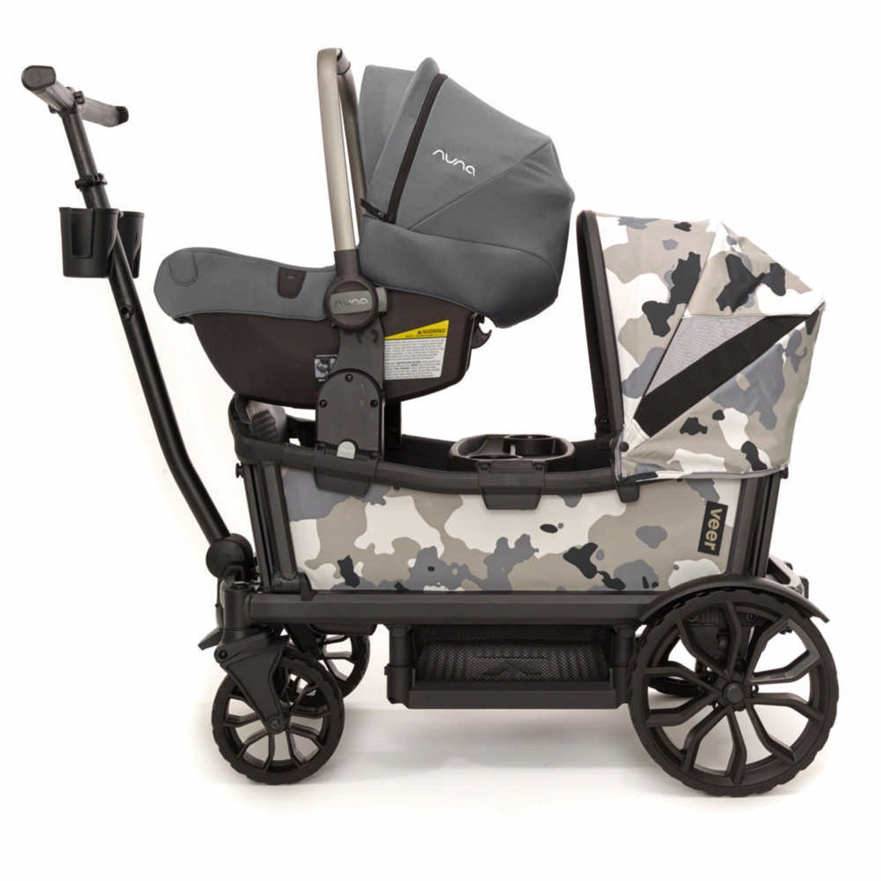 Veer Cruiser Retractable Canopy - Limited Edition Ice Camo - Mountain Kids Canada